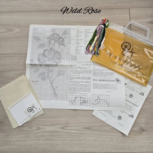 Vintage Eva Rosenstand Clara Waever Embroidery Kits - Picture 2 of 9